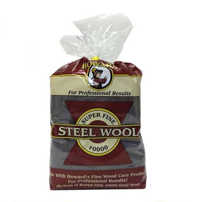 Howard Super Fine Grade 0000 Steel Wool - แพ็คเดี่ยว
