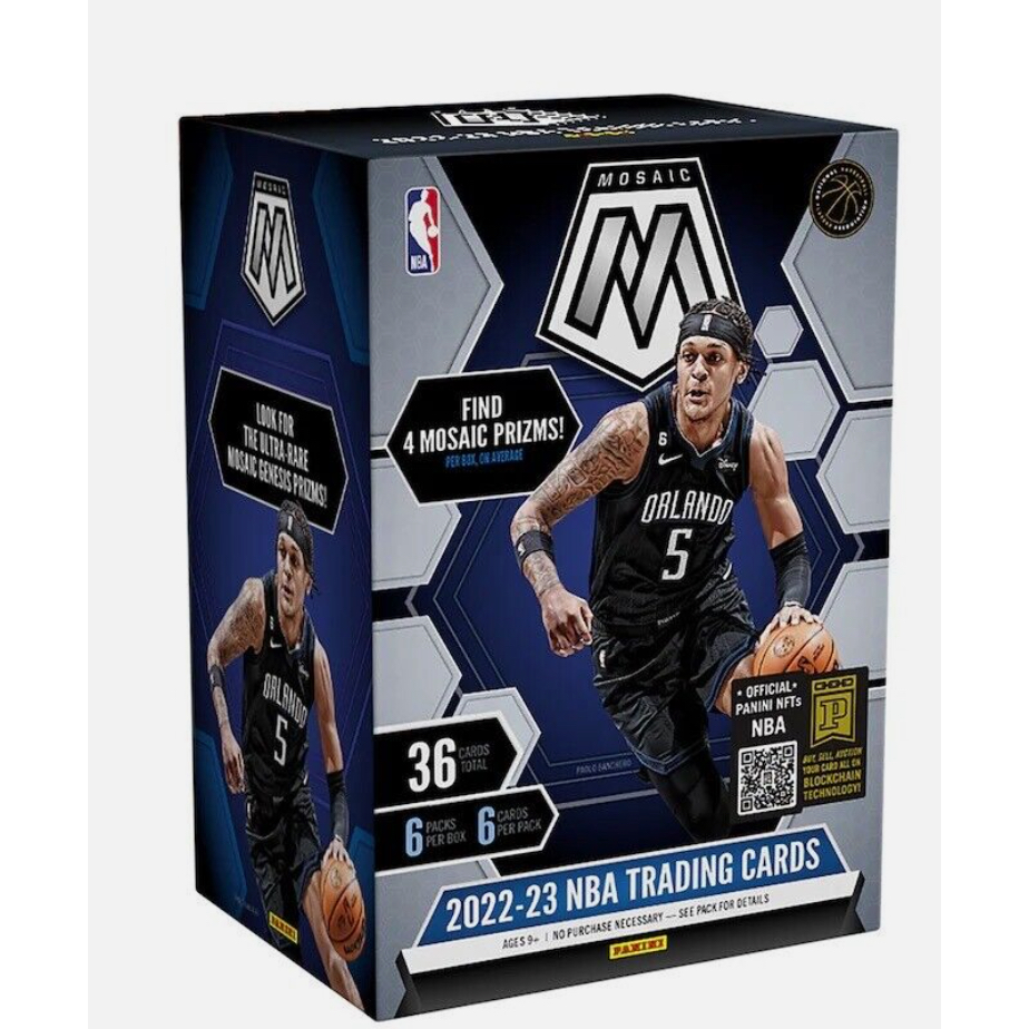 2022-23 Panini Mosaic Basketball Blaster Box การ์ดสะสม NBA