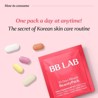 NUTRIONE BB LAB 30days Miracle Beauty Pack (5 เม็ด x 30 ซอง / กล่อง)