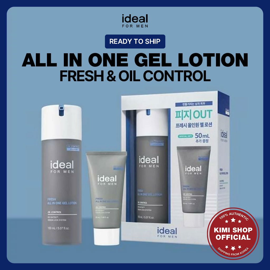[Ideal For Men] Fresh All In One โลชั่นเจล โทนเนอร์ เอสเซ้น