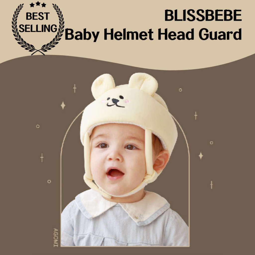 Blissbebe Head Kung หมวกกันน็อคเด็กทารก - การป้องกันศีรษะ, หมวกกันน็อคสําหรับเด็กวัยหัดเดิน สําหรับทารกแรกเกิด - เกียร์นิรภัยสําหรับเด็ก พร้อมเบาะรองศีรษะ