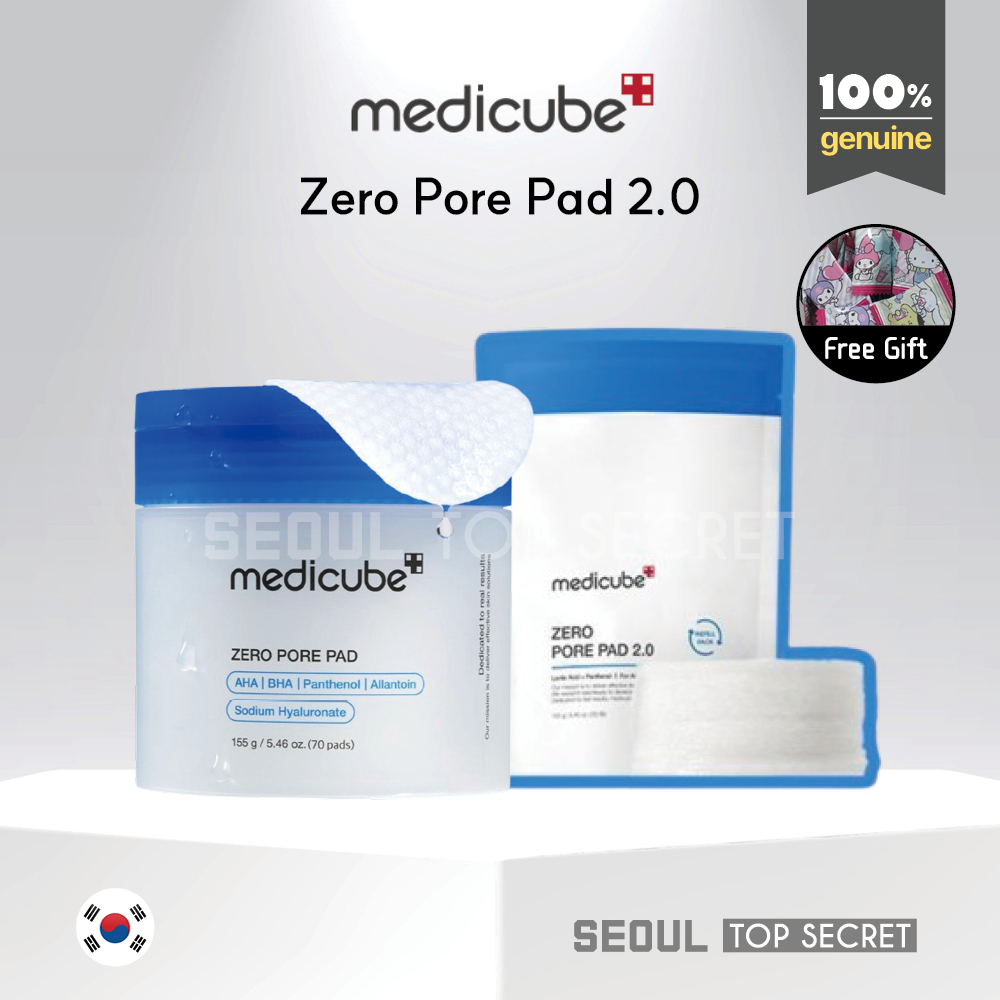 [medicube] Zero Pore Pad 2.0 70p + รีฟิล 70p + 10P