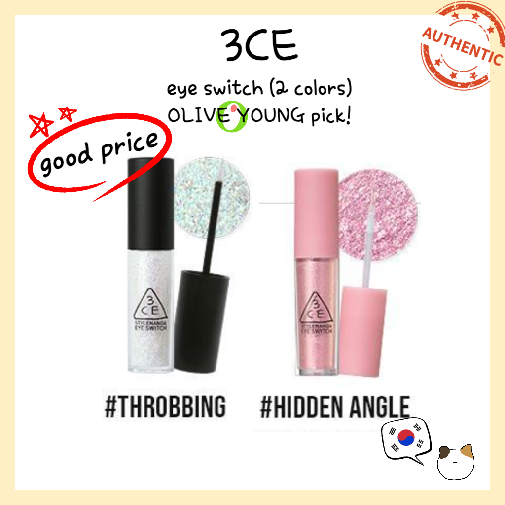 3ce eye switch # HIDDEN ANGLE / # THROBBING