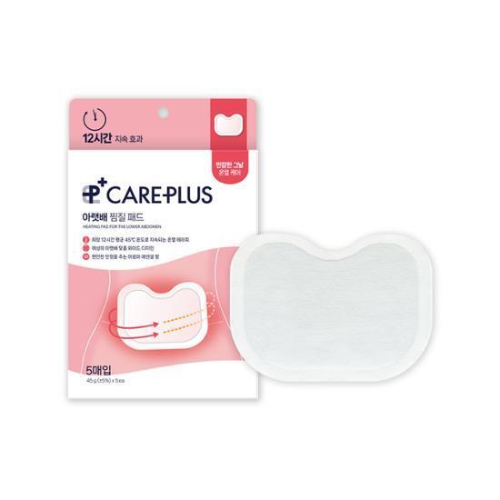 Olive Young CarePlus แผ่นความร้อน สําหรับหน้าท้อง 5P