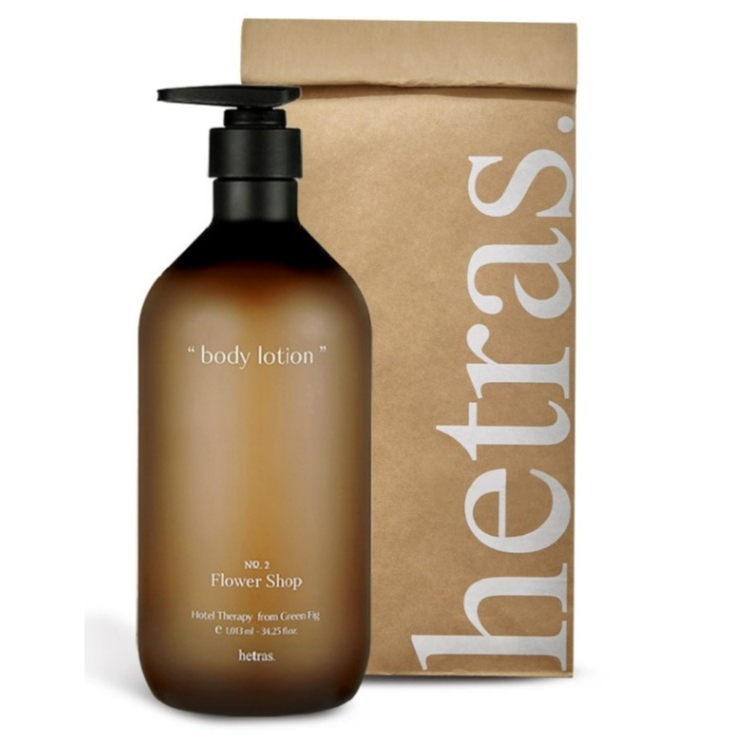 [hetras] โลชั่นบํารุงผิวกาย บําบัดโรงแรม (1013 มล.) 34.25 fl.oz