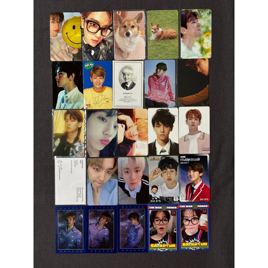 อัลบั้มรูปภาพ EXO BAEKHYUN MD Season's Greetings Nature Republic OFFICIAL PHOTOCARD