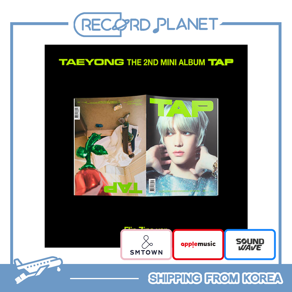 [POB] TAEYONG - The 2nd Mini Album [TAP] (Flip Zine Ver.) + Free Gift
