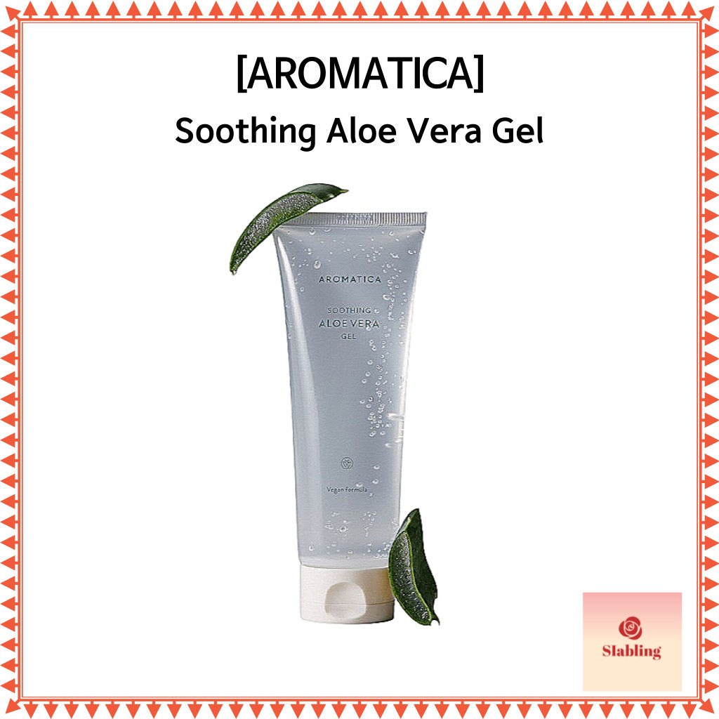[AROMATICA] Soothing Aloe Vera Gel, Body Lotion, 180ml(Soothing Gel & Cooling Gel)
