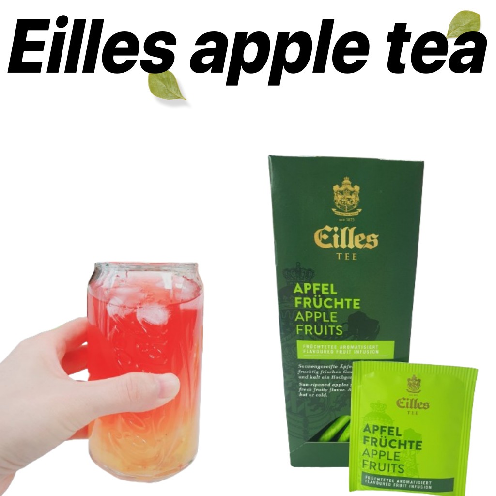 Eilles apple Tea 25T ชาวิตามินผลไม้ ชาสมุนไพร ชาเบอร์รี่ คาเฟอีน