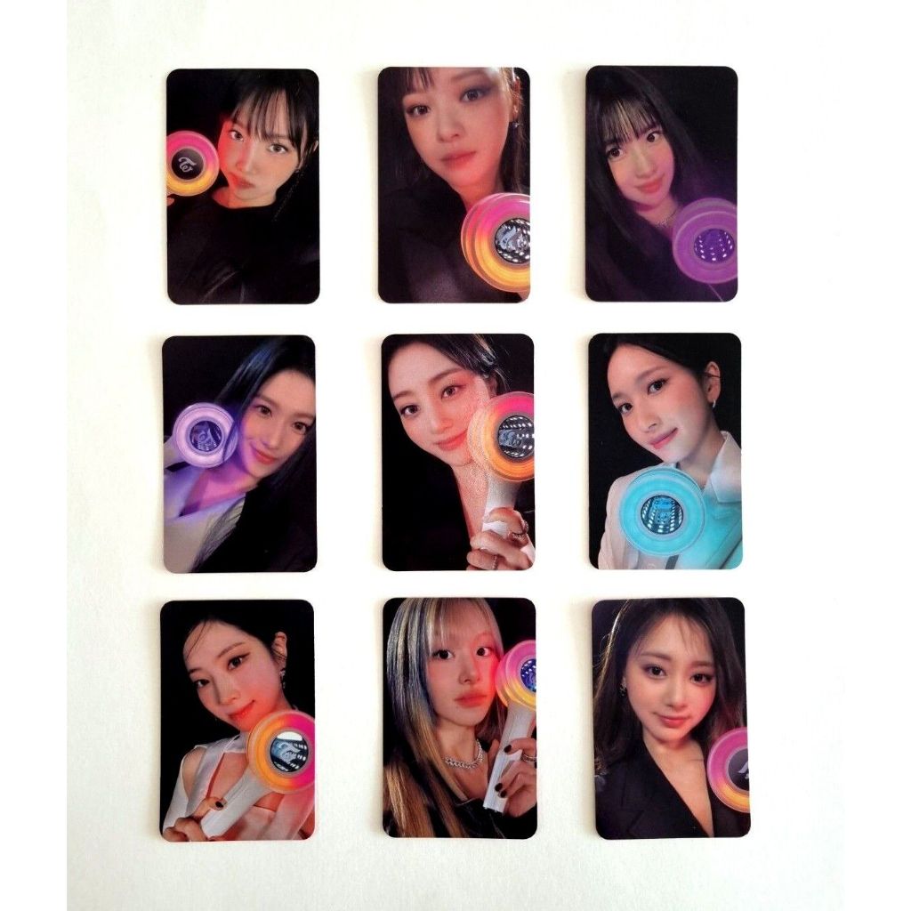 Twice CandyBong แท่งไฟอย่างเป็นทางการ JYP Shop Preorder Benefit POB Photocard