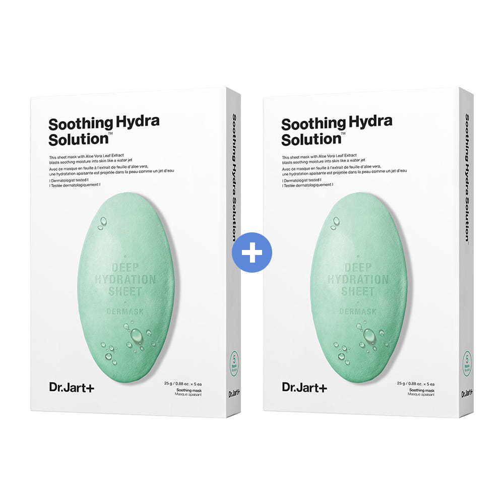 Dr Jart+ Dermask Solution Mask - Soothing Hydra Solution (10 ชิ้น)