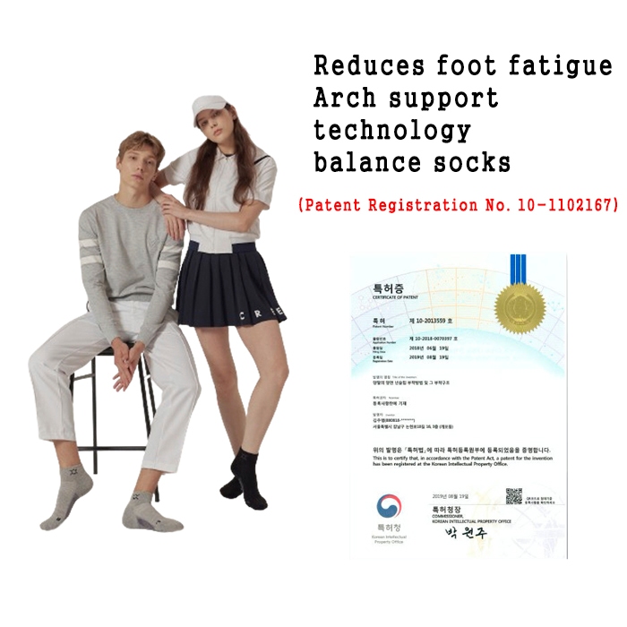 Rexy Essential Balance ถุงเท้ากอล์ฟ KPGA ออกแบบอย่างเป็นทางการ