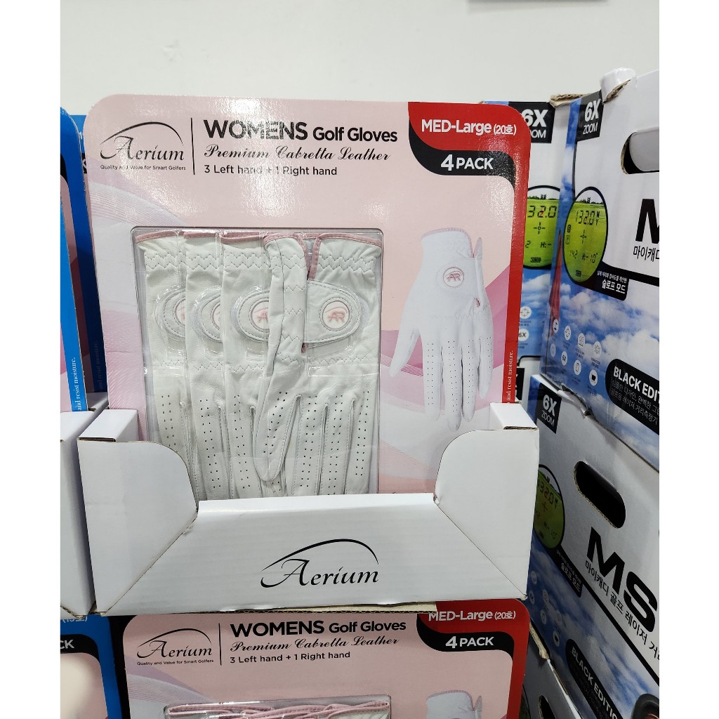 (COSTCO Korea) Aerium Womens Golf Glove 4ea set