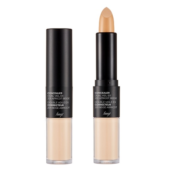 The Face Shop คอนซีลเลอร์ แบบผ้าคลุมหน้า แบบคู่ EX