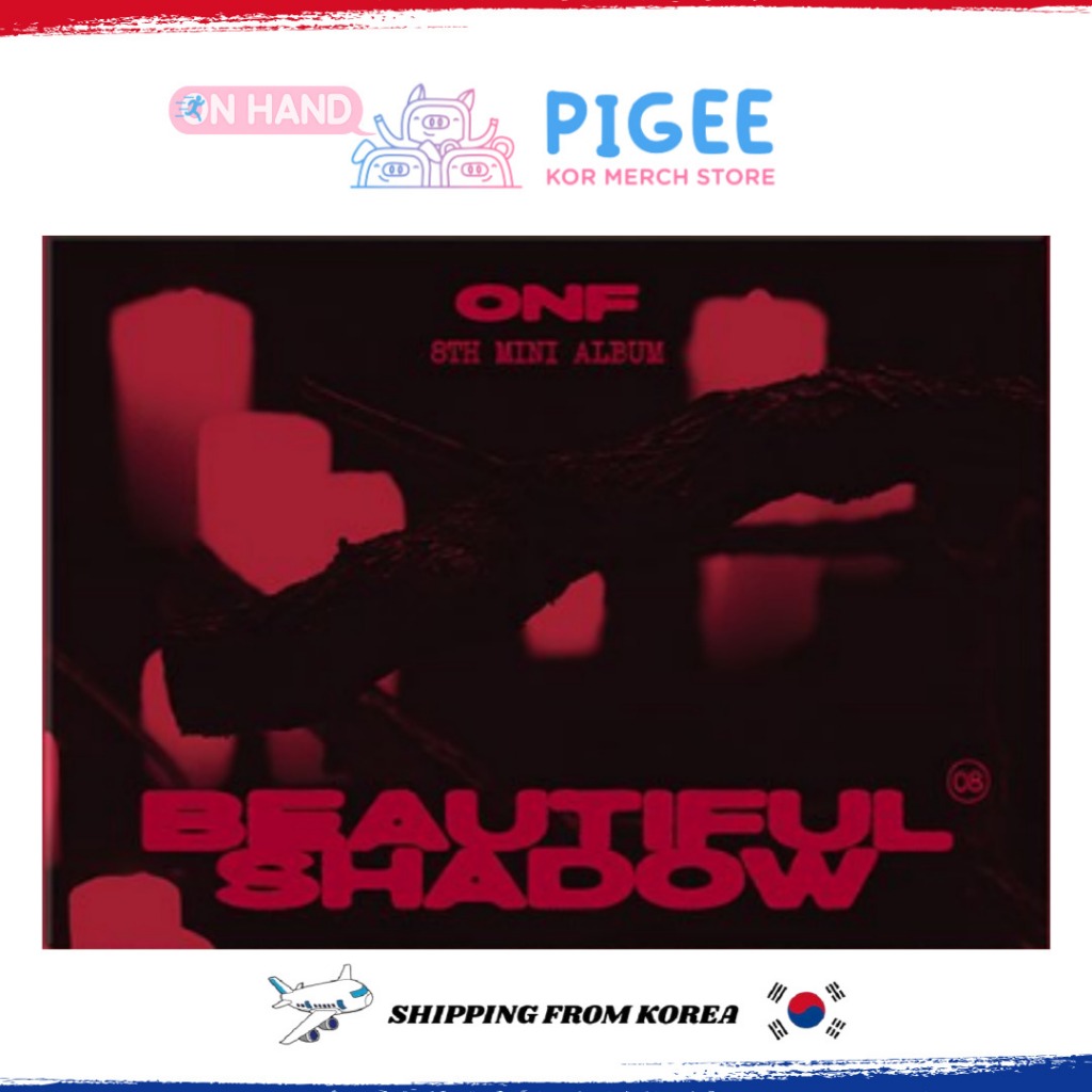 ONF - [ BEAUTIFUL SHADOW ] 8TH Mini Album (POCA Album Ver.)