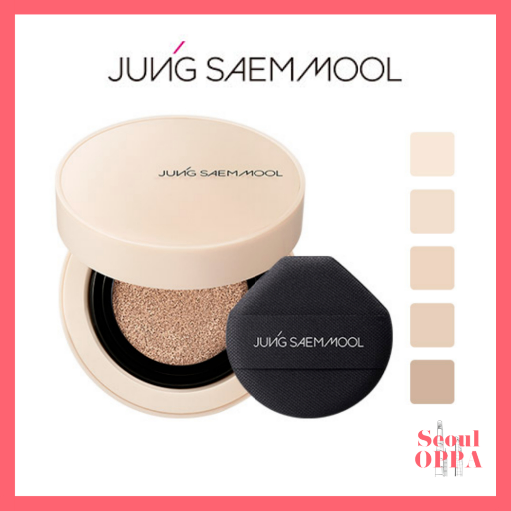 [Jung Saem Mool] Skin Nuder Cushion Concealer SPF50+ PA+++ 10g JSM คุชชั่น คอนซีลเลอร์ รองพื้น แต่งห