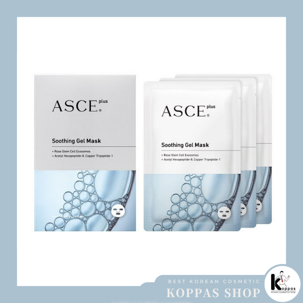 ASCE Plus Exosome Soothing Gel Mask 38ml x 3 ชิ้น ASCE+