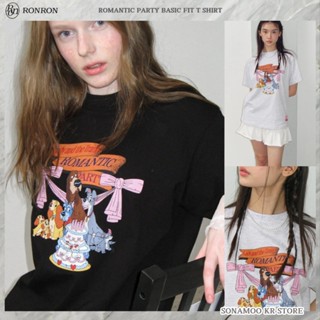 [RONRON] Romantic Party Basic Fit Tshirt