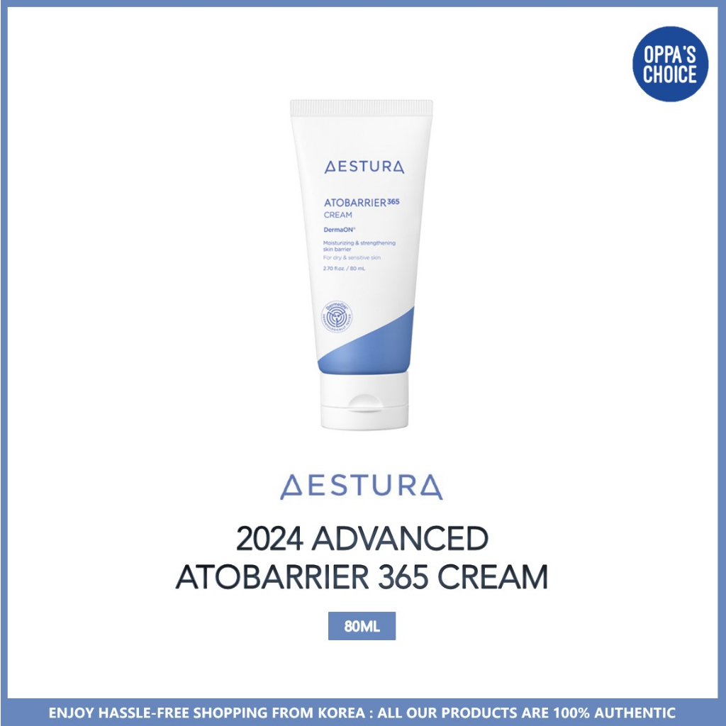 [เอสทูร่า] AESTURA ATOBARRIER 365 CREAM 80ml เอสทูร่า อะโทแบริเออร์365 ครีม ผลิตภัณฑ์บำรุงผิวหน้า
