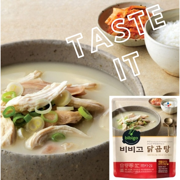 Bibigo ซุปไก่ต้ม พรีเมี่ยม 500 กรัม bibigo food korea อาหารซุปสําเร็จรูป โดย GGUMM