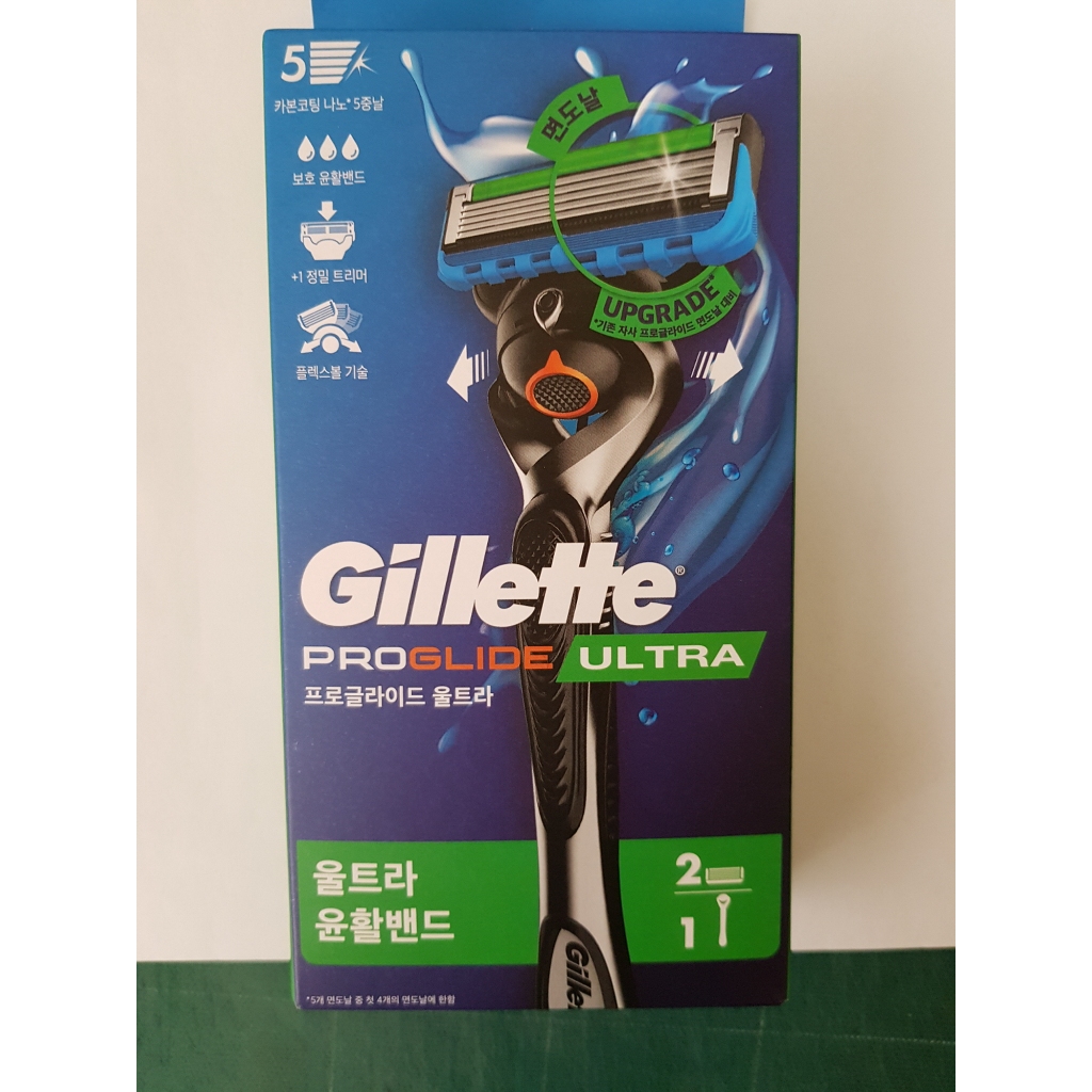 Gillette  ProGlide Ultra Razor ยิลเลตต์ (1 ด้ามจับ + 2 ใบมีดโกนเติม)