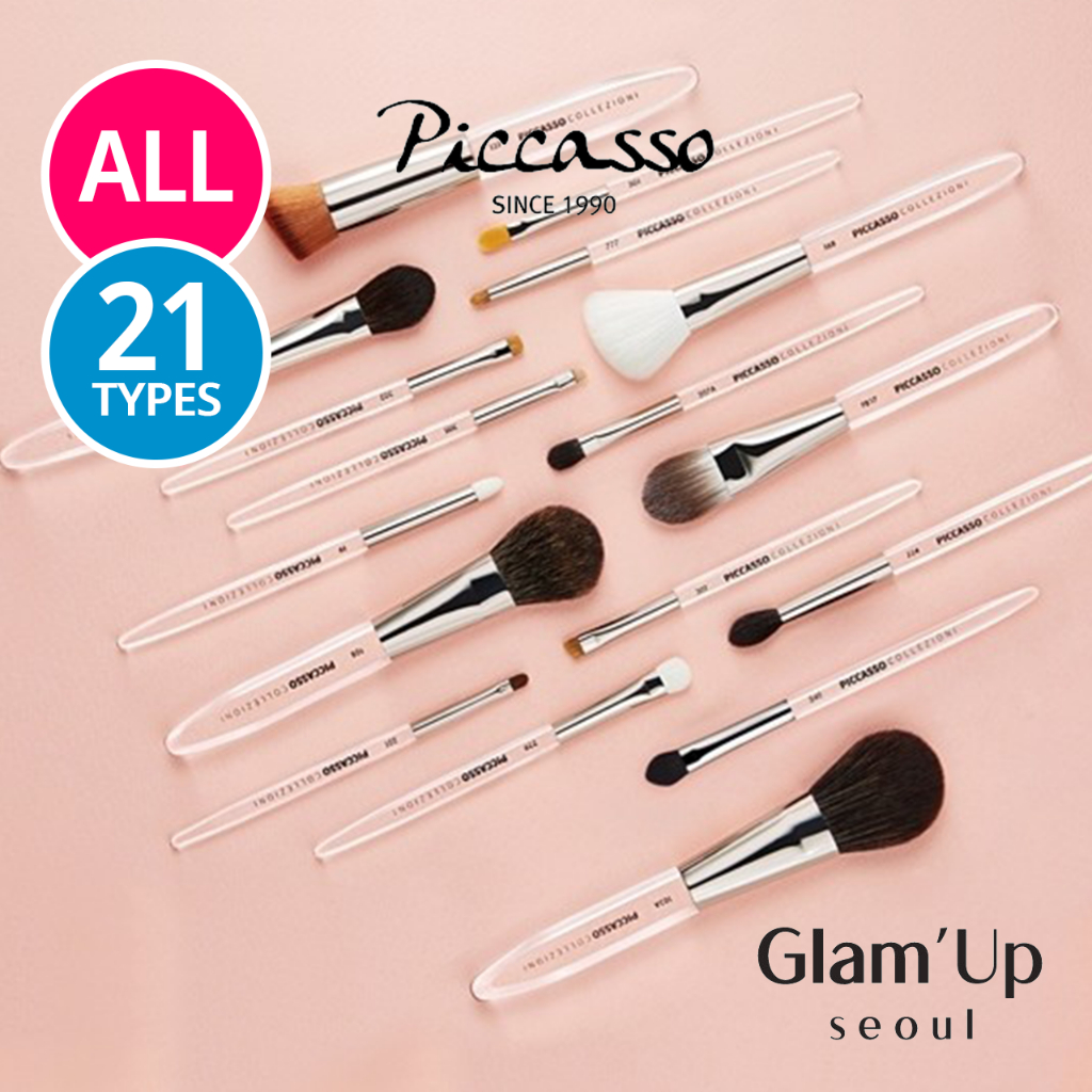 [Piccasso] Collezioni Brush 14 19 110 108 113 120 121 131 160 207A 215 221 224 239 240 301 305 502 777 FB17 อายแชโดว์ Foundation Blush Brow Lip Eye Blending แต่งหน้า