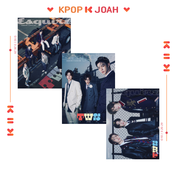 ESQUIRE KOREA 2025.03 - COVER : TWS (6th Mar.2025)