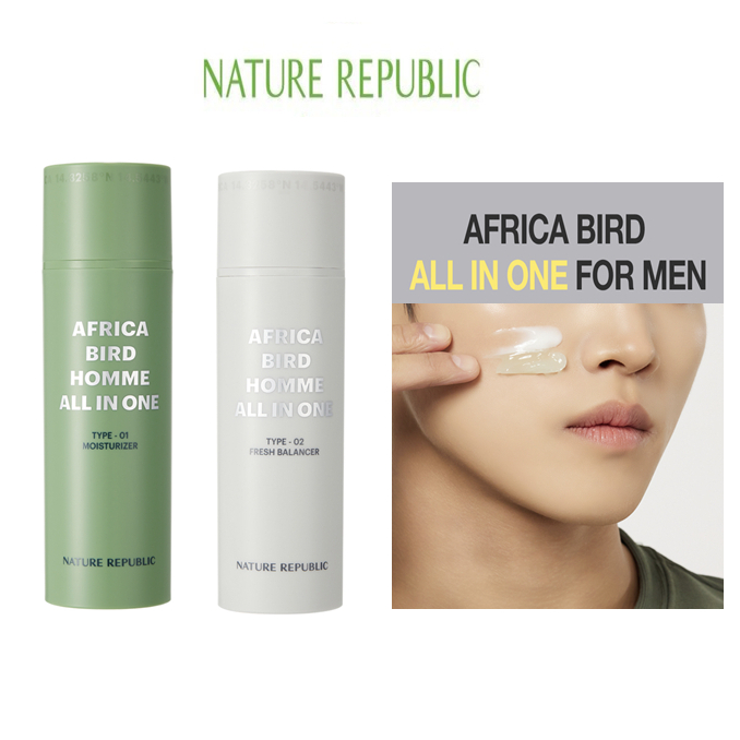 [NATURE Republic] Africa Bird Homme All In One มอยส์เจอร์ไรเซอร์ เพื่อความสดชื่น