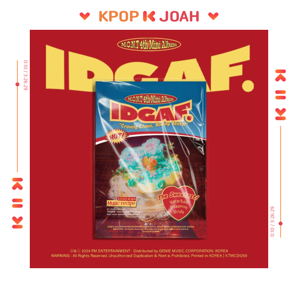 M.O.N.T [IDGAF] 4th MINI ALBUM (27th Feb.2024)
