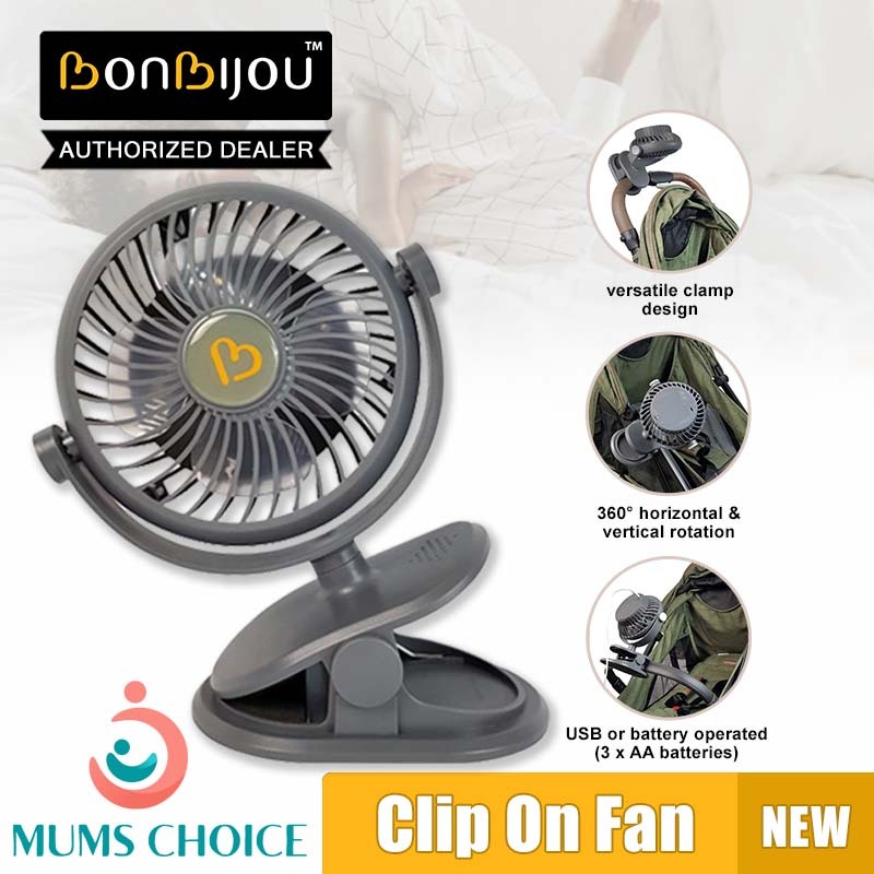 Bonbijou Clip On Fan