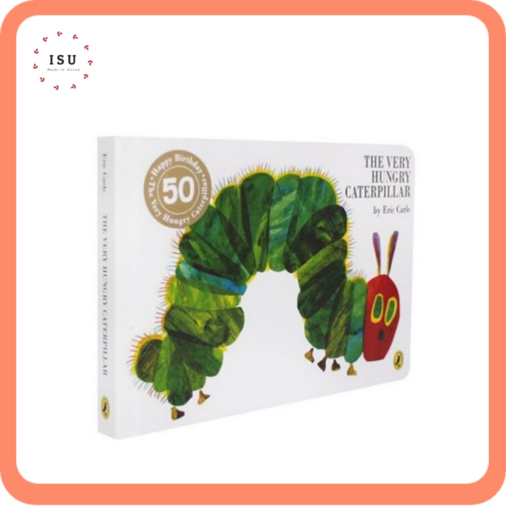 [หนังสือเด็ก] The Very Hungry Caterpillar โดย Eric Carle (Board Book)