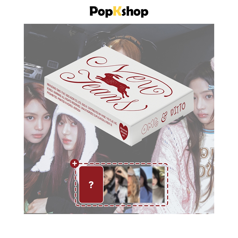 [ของแถม] NewJeans NJ 1st Single Album [ OMG ] Weverse Albums ver NJZ