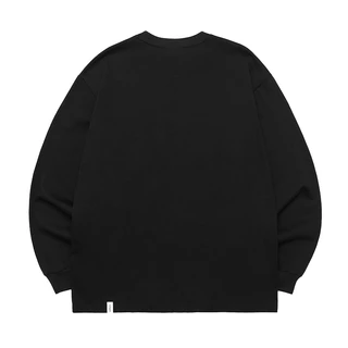 [MAHAGRID] Third LOGO LS TEE_เสื้อยืดแขนยาว