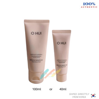 Ohui Miracle Moisture Cleaning Foam 40ml OR 100ml
