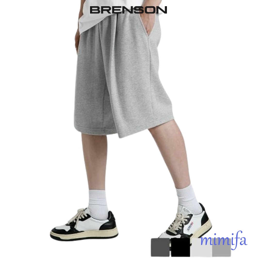 Brenson กางเกงขาสั้น มินิมอล สําหรับฝึกอบรม