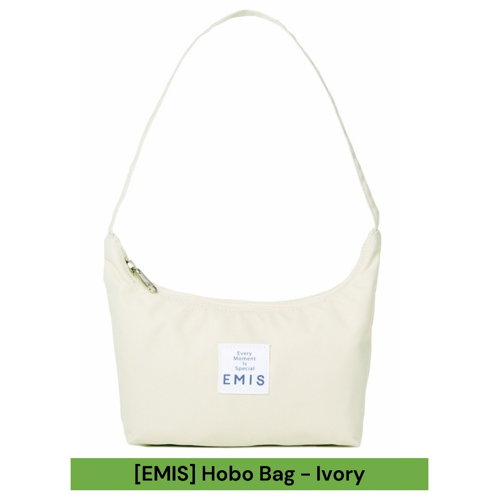 [EMIS] Hobo กระเป๋า (สีงาช้าง/สีดํา)
