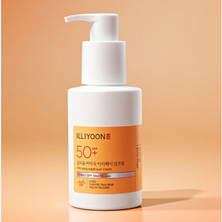 [K-Beauty] Illiyoon Hypoallergenic Easy Wash Sun Cream SPF50+ PA++++