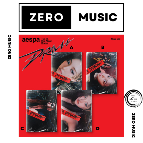 อัลบั้ม AESPA - [ DRAMA ] อัลบั้ม 4th Mini (เวอร์ชั่นยักษ์)