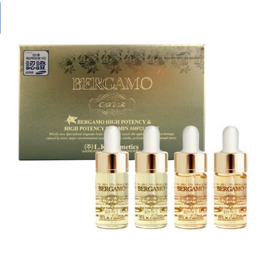 Bergamo High Potency & High Potency Vitamin Ampoule Set (13ml x 4ea)
