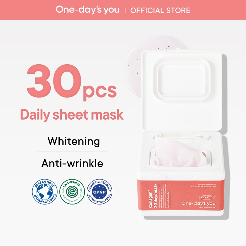 [ONE Days YOU] Collagen 30 Days Maskpack (30 ชิ้น)