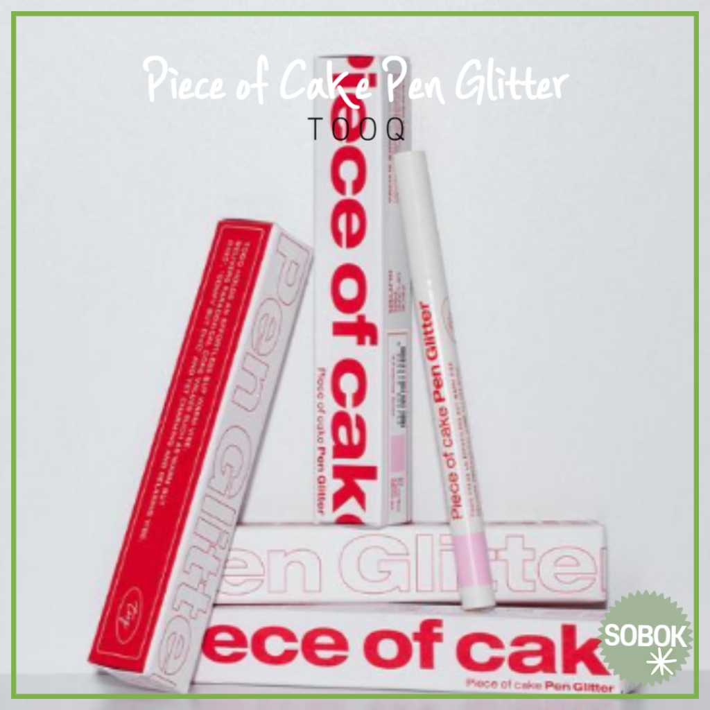 [TOOQ] Piece of Cake Pen Glitter อายแชโดว์ เนื้อลิขวิด กลิตเตอร์ 4 สี