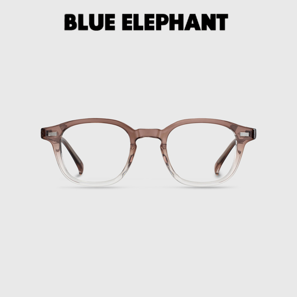 [BLUE Elephant] ใหม่ น้ําตาลทรายครึ่งวงกลม | แว่นตา Y2K ป้องกันแสงสีฟ้า สีใส | แว่นตาแฟชั่นเกาหลี กรอบเก๋ หรูหรา | สินค้ายอดนิยมในเกาหลี / จัดส่งจากเกาหลี