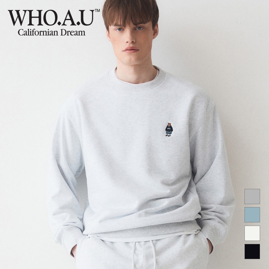 [WHO.A.U] เสื้อกันหนาวสตีฟ | Whmwe2221u