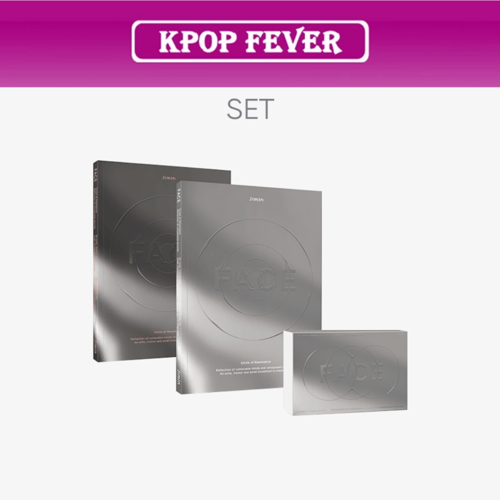 JIMIN (BTS) - [ FACE ] PHOTOBOOK SET + WEVERSE ALBUMS VER.