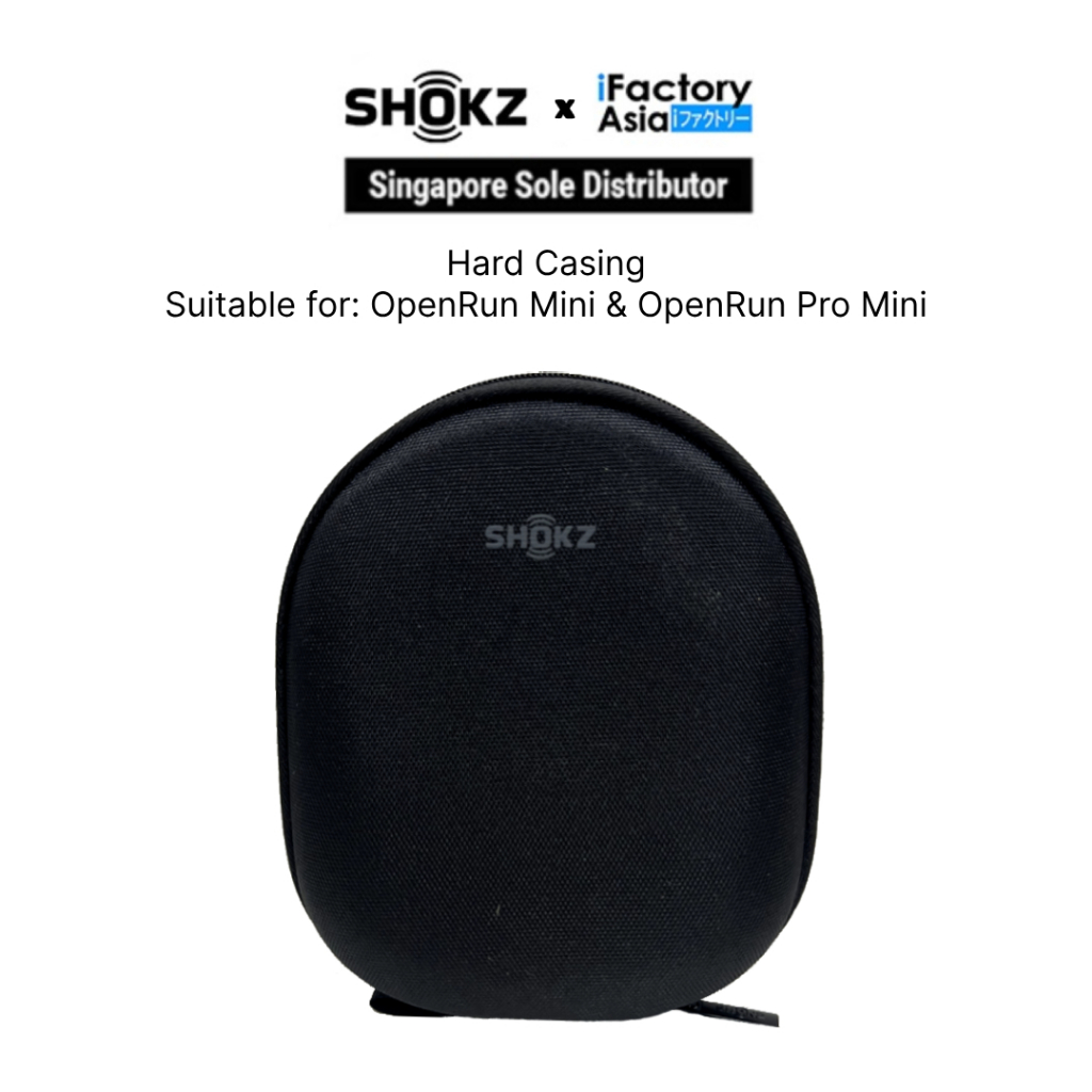 Shokz OpenRun Mini/OpenRun Pro Mini Hard Case Pouch with Zip