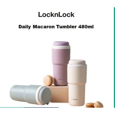 [LocknLock] แก้วน้ํา สีมาการอง 480 มล. LHC3292