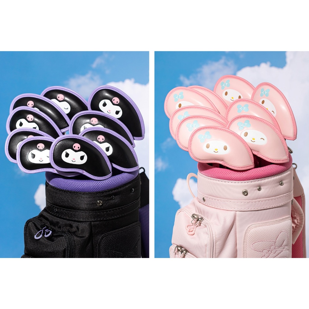 【SALE!!! โปรดยืนยันรายละเอียดก่อนที่จะทำการสั่งซื้อ!!!】Sanrio Golf Iron Cover Set - My Melody/ Kuromi