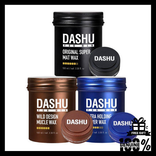 Dashu FOR MEN พรีเมี่ยม อัลตร้า แฮร์ แว็กซ์ (100มล.)