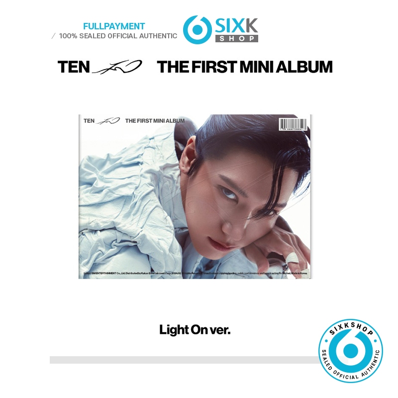 (Lucky Draw) TEN (NCT) - The First Mini Album TEN (Light On Ver )