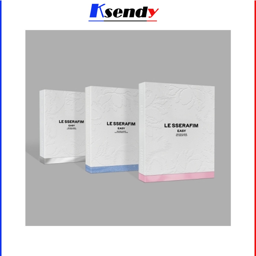 LE SSERAFIM 3rd Mini Album - EASY ALBUM (Random)